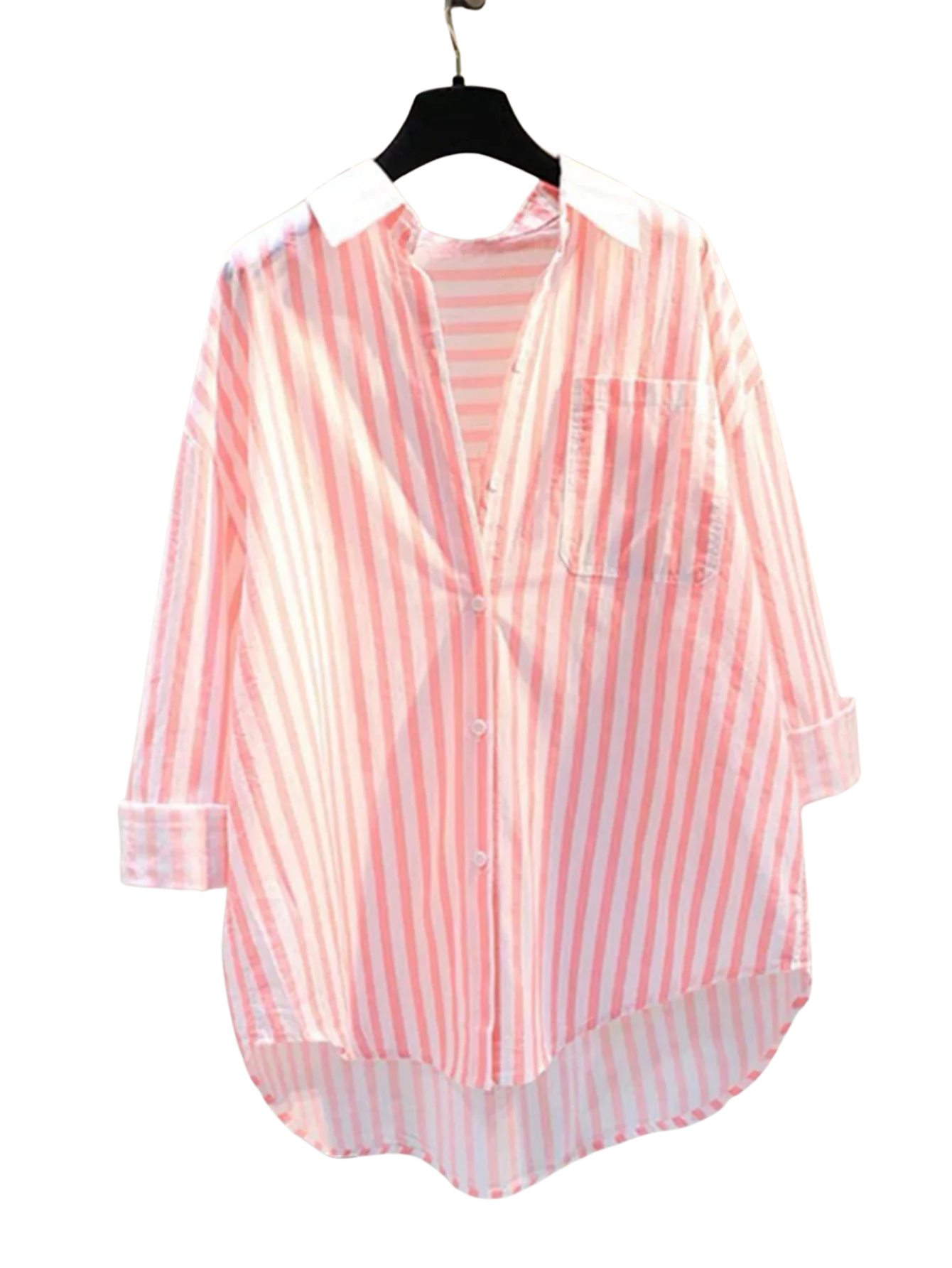 Striped Loose Medium Long