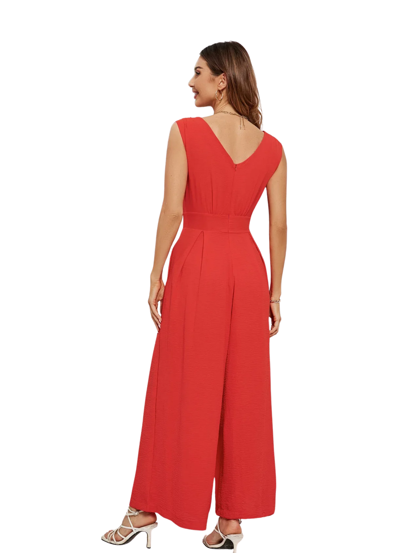 Commuter Sleeveless Jumpsuit