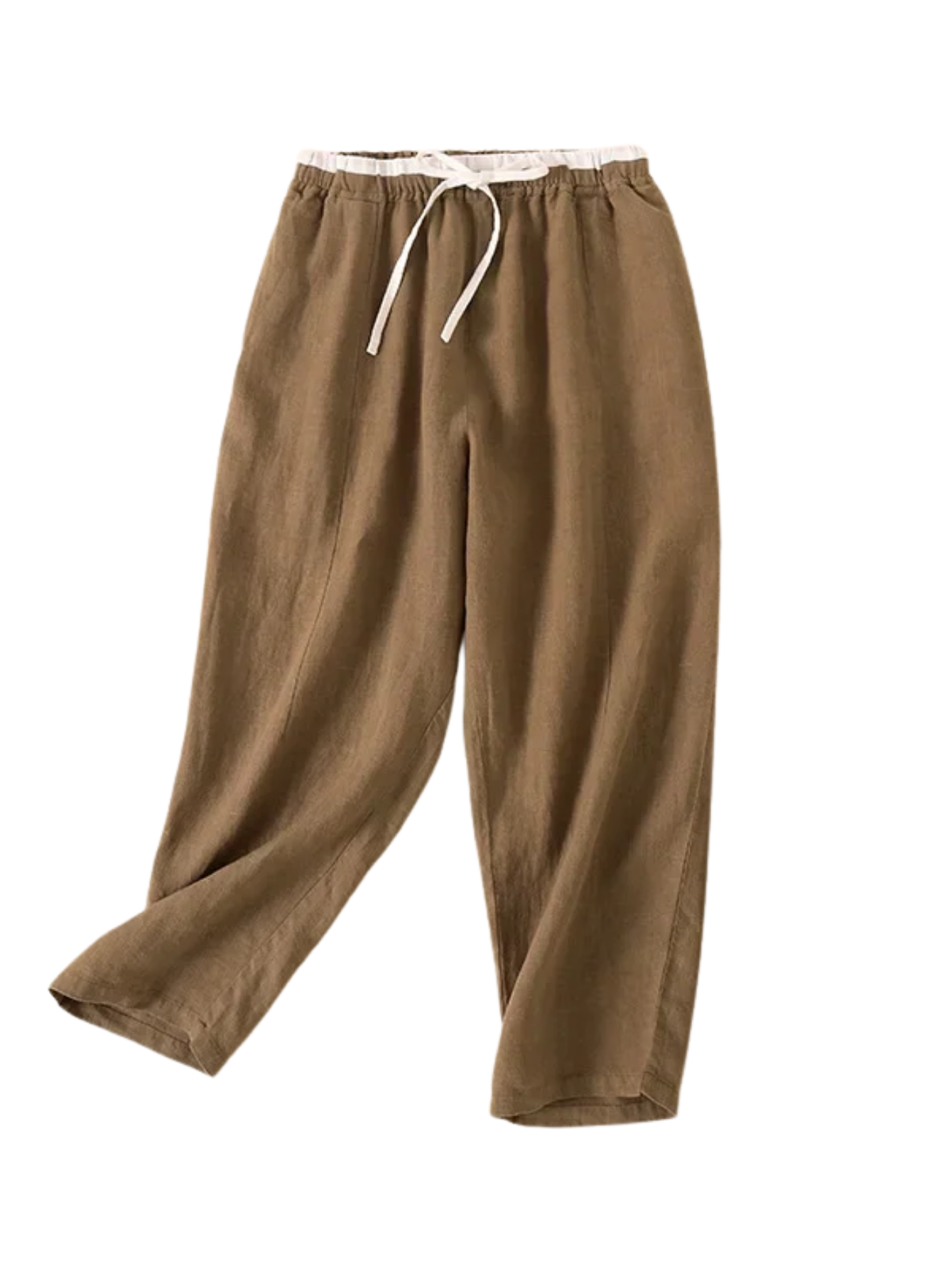 Linen Loose Harlan Carrot Pants