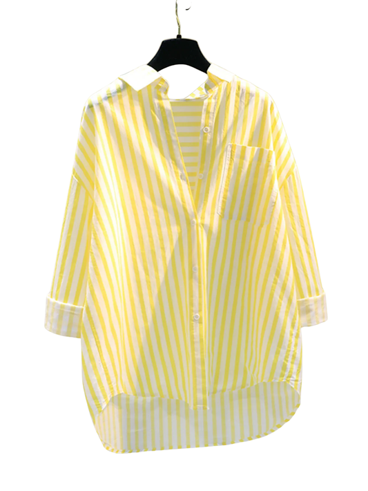 Striped Loose Medium Long