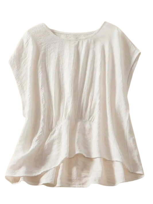 Pleated Cotton and Linen Vintage