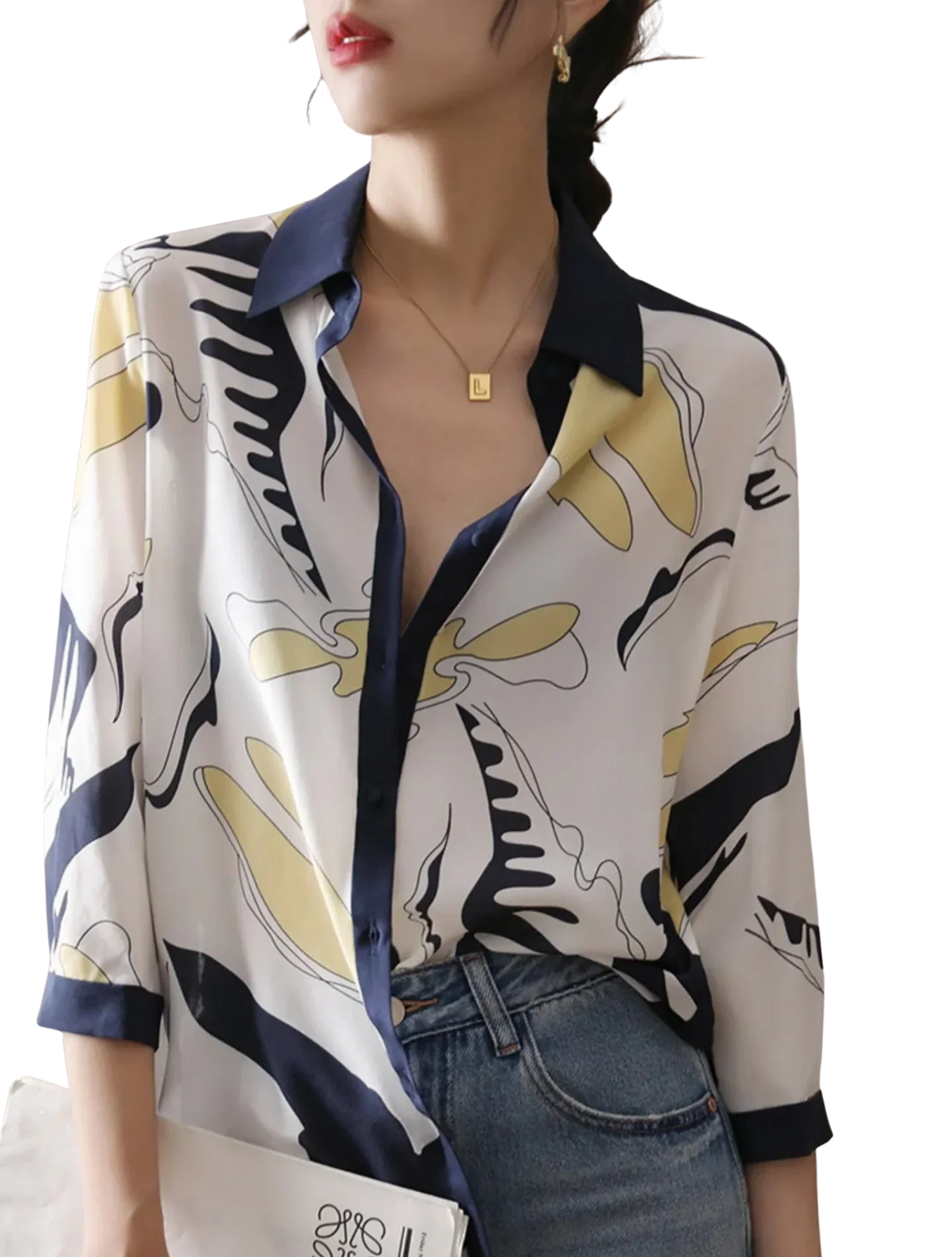 Chiffon shirt France style