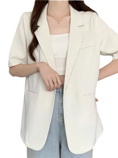 Short-sleeved Blazer