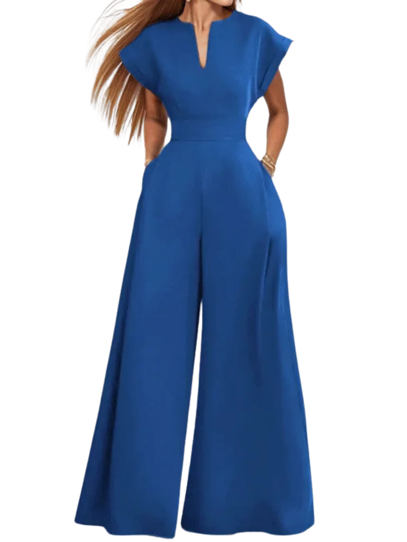 Chic Solid Color  Jumpsuit