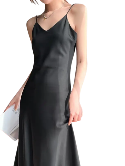 Vintage Satin Dress