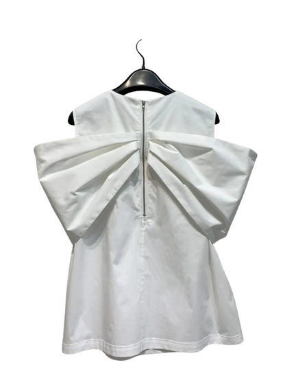 Bow Blouses Loose Slim Fit