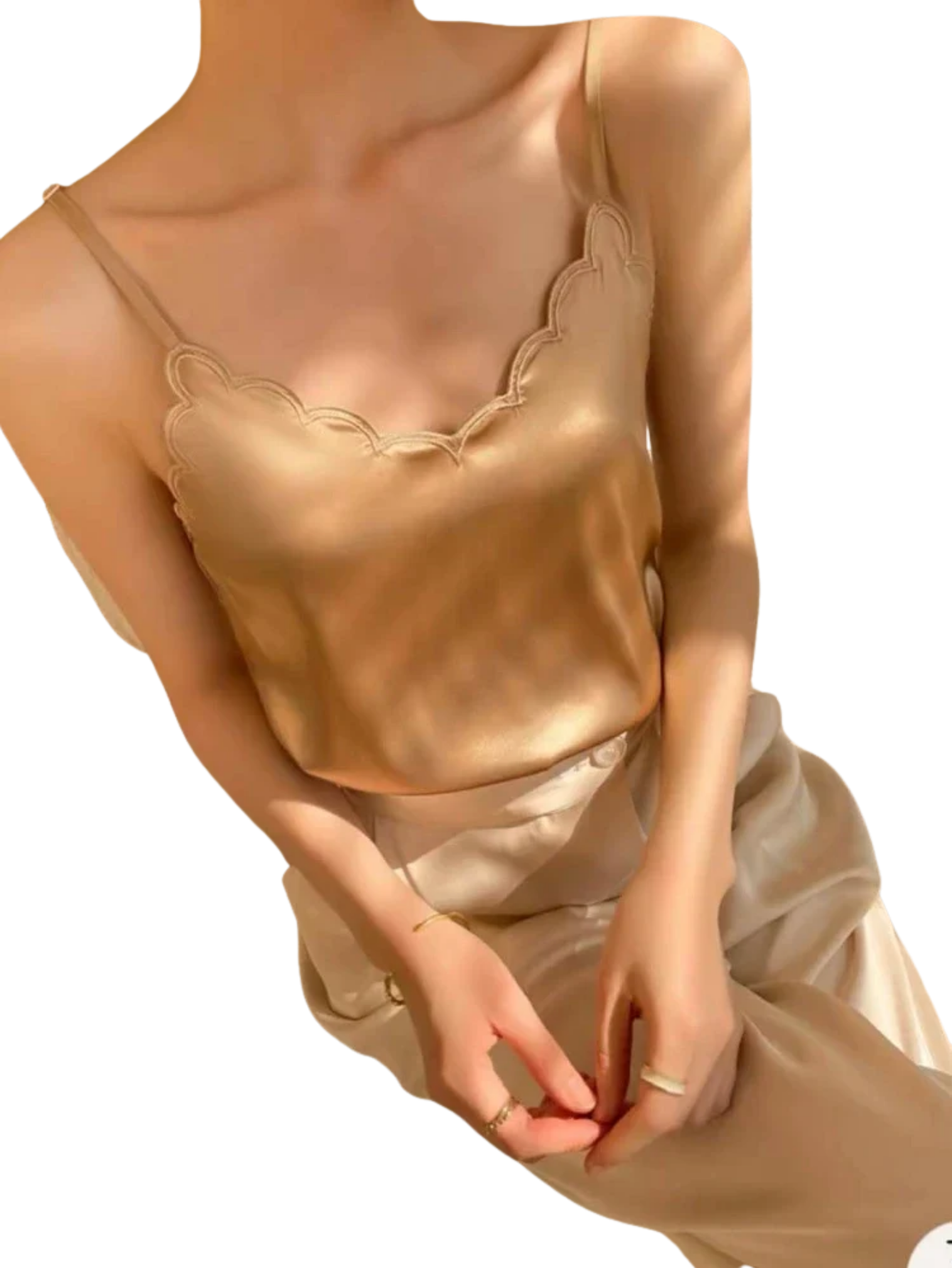 Spaghetti Strap Office Top