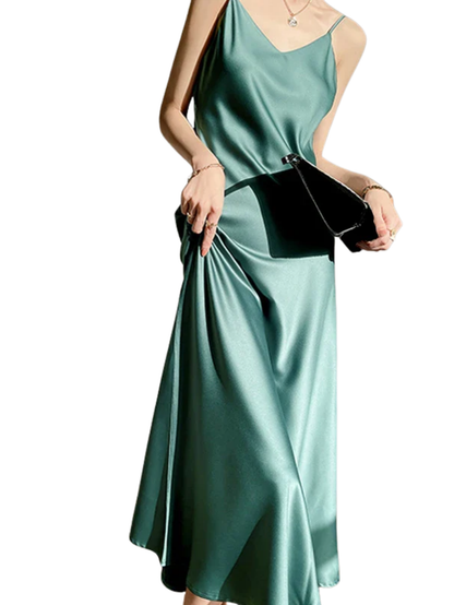 Vintage Satin Dress