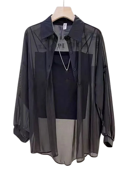 Chiffon Cardigan