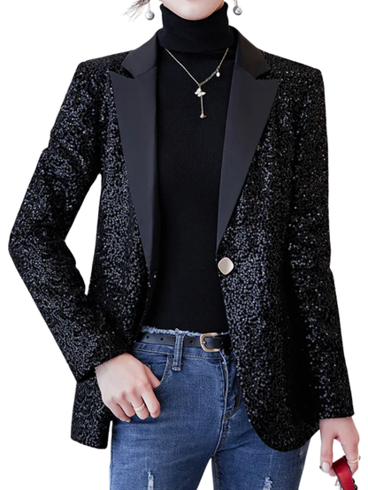 Sequin blazer Elegant