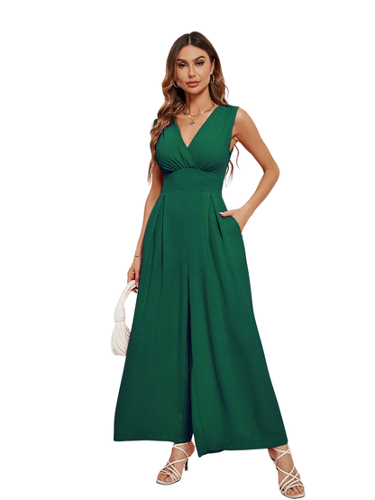 Commuter Sleeveless Jumpsuit