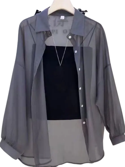 Chiffon Cardigan
