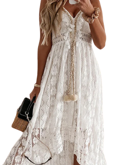 Beach Dresses Casual Chain