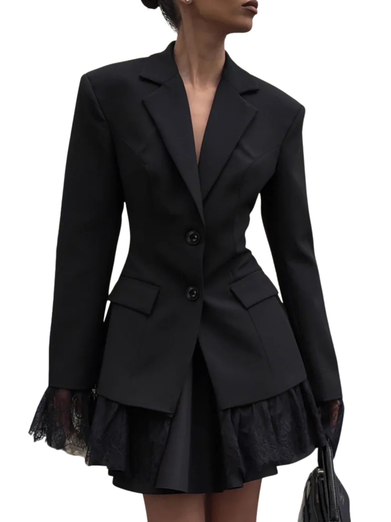Elegant Lace Blazer