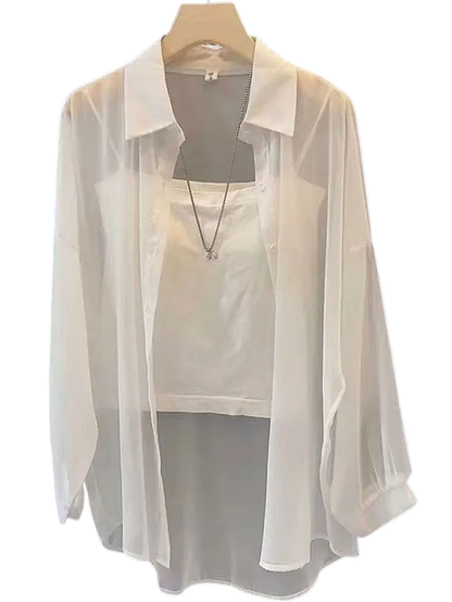 Chiffon Cardigan