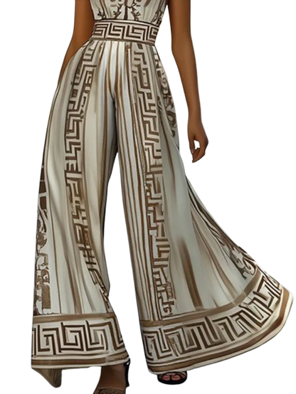 Geometric Maze Print