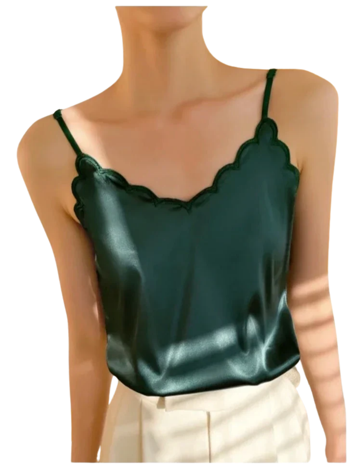Spaghetti Strap Office Top