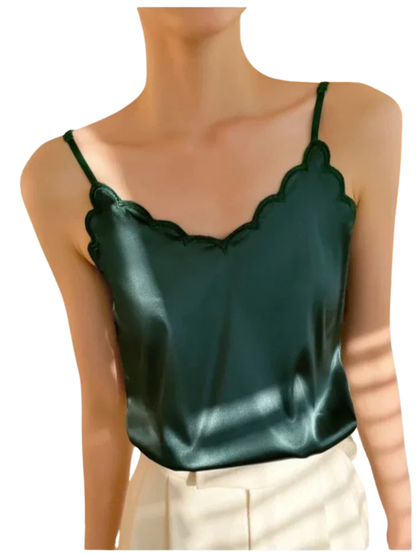 Spaghetti Strap Office Top