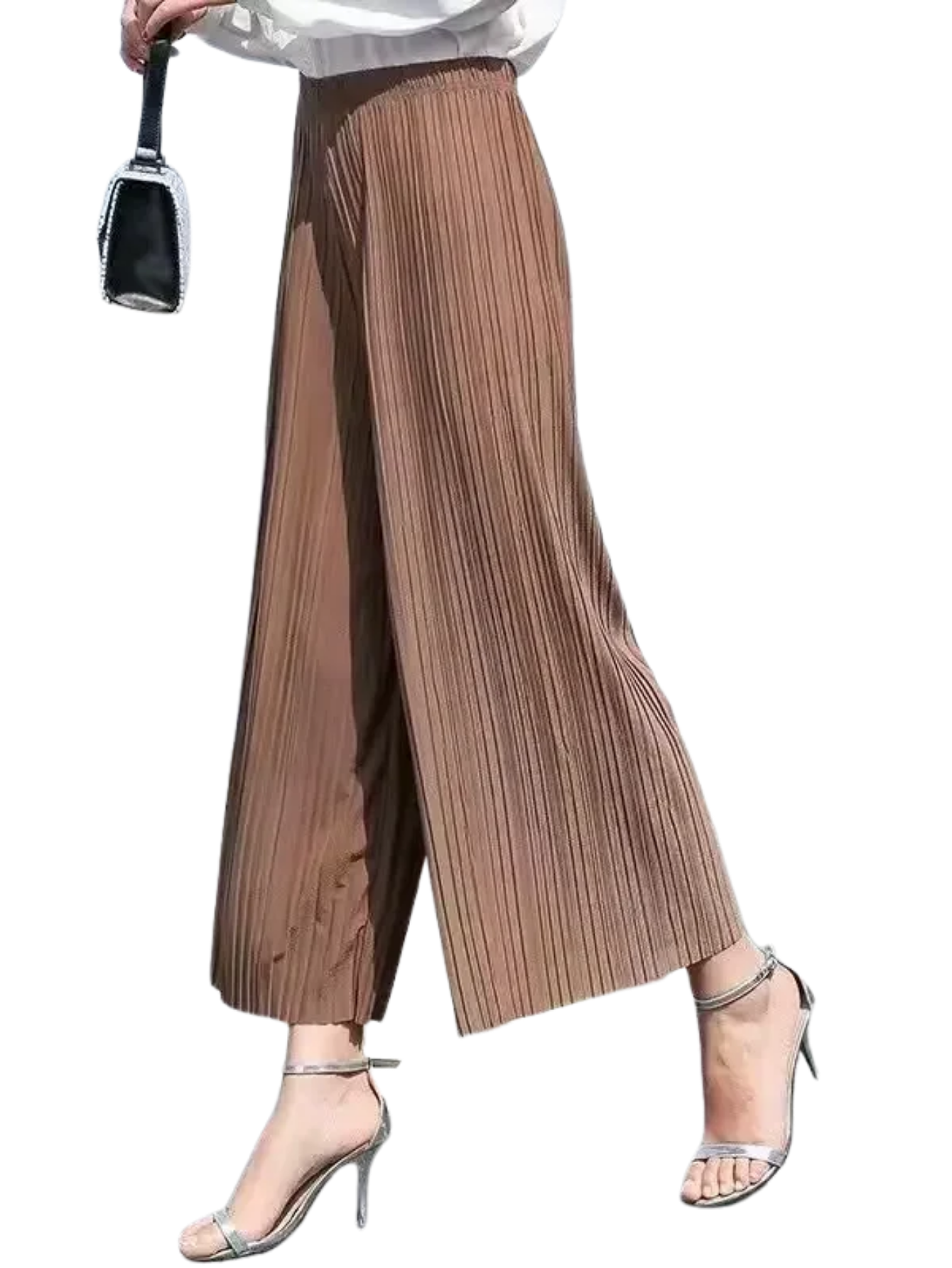 Casual Wide-leg Cropped