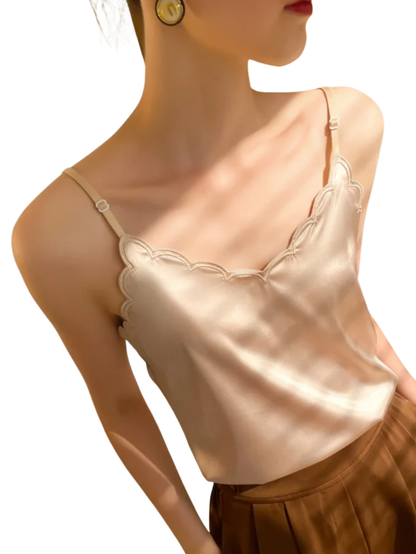 Spaghetti Strap Office Top