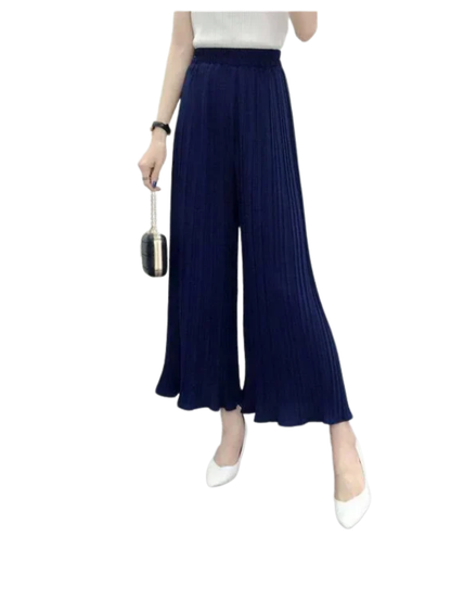 Casual Wide-leg Cropped