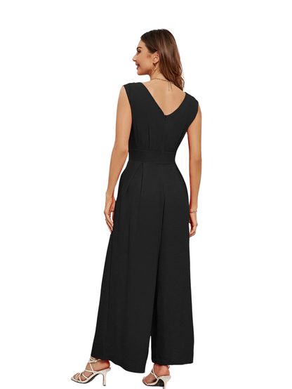 Commuter Sleeveless Jumpsuit