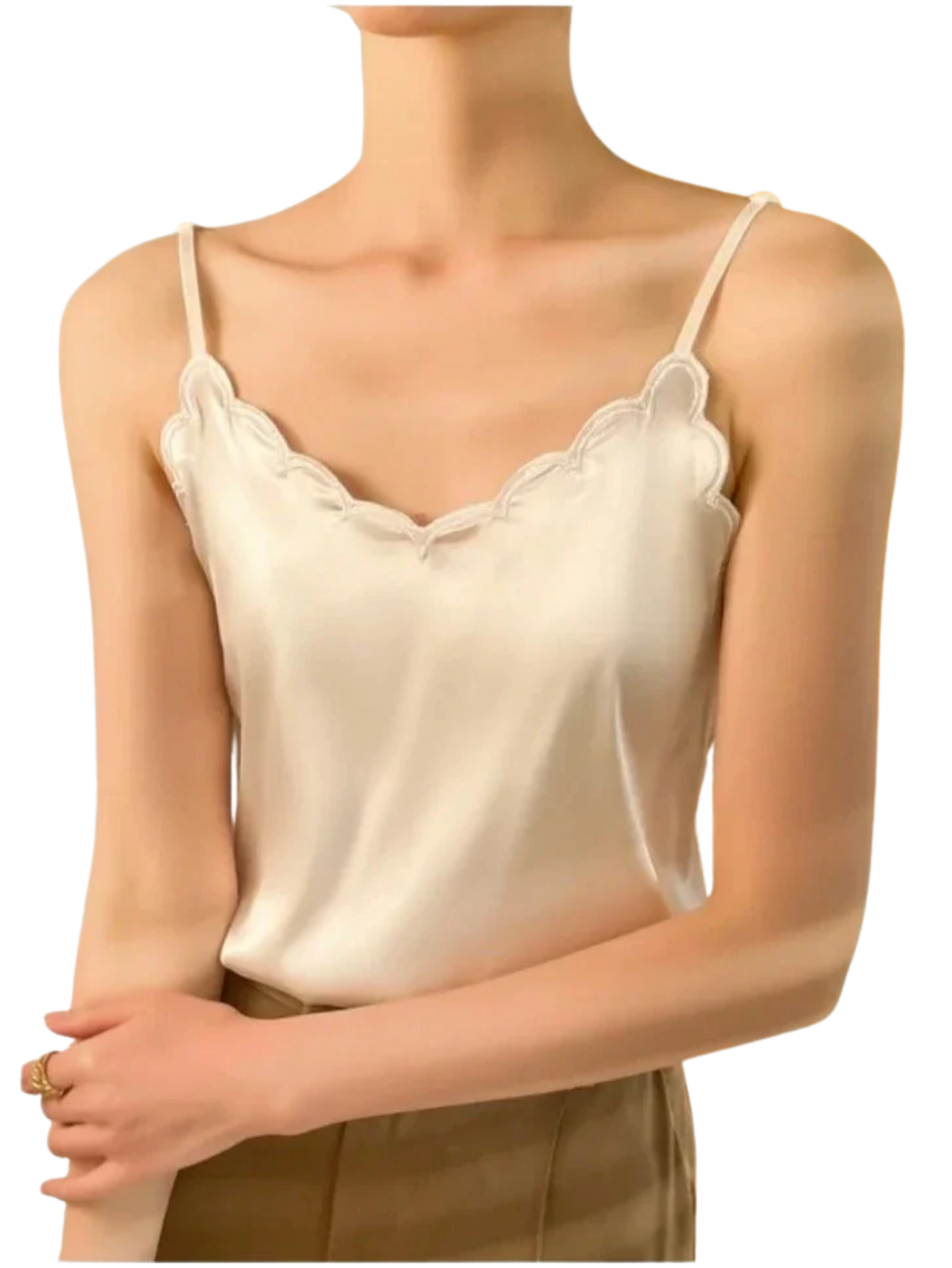 Spaghetti Strap Office Top