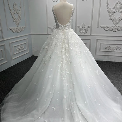 Wedding Dresses Flower Lace