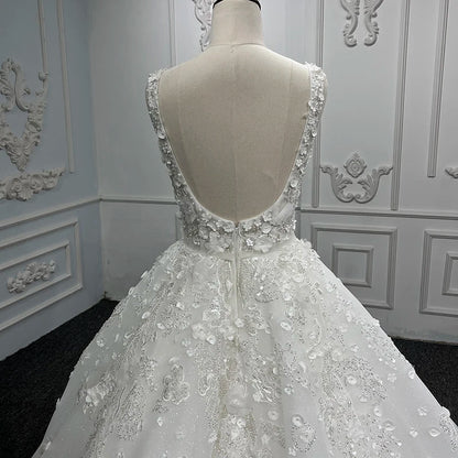 Wedding Dresses Flower Lace