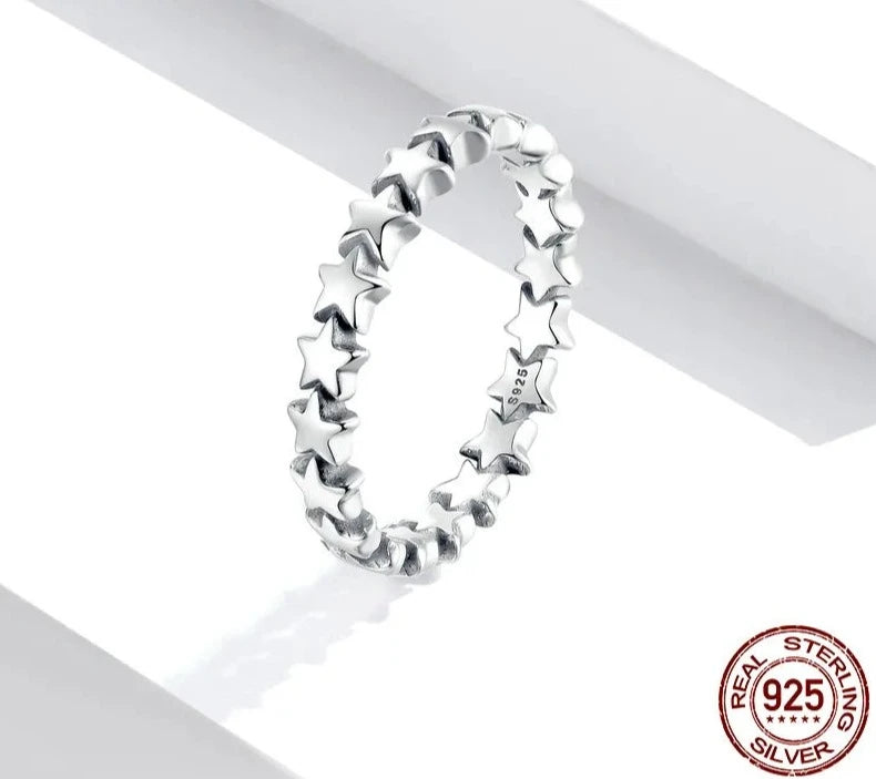 Silver 925 Star Ring