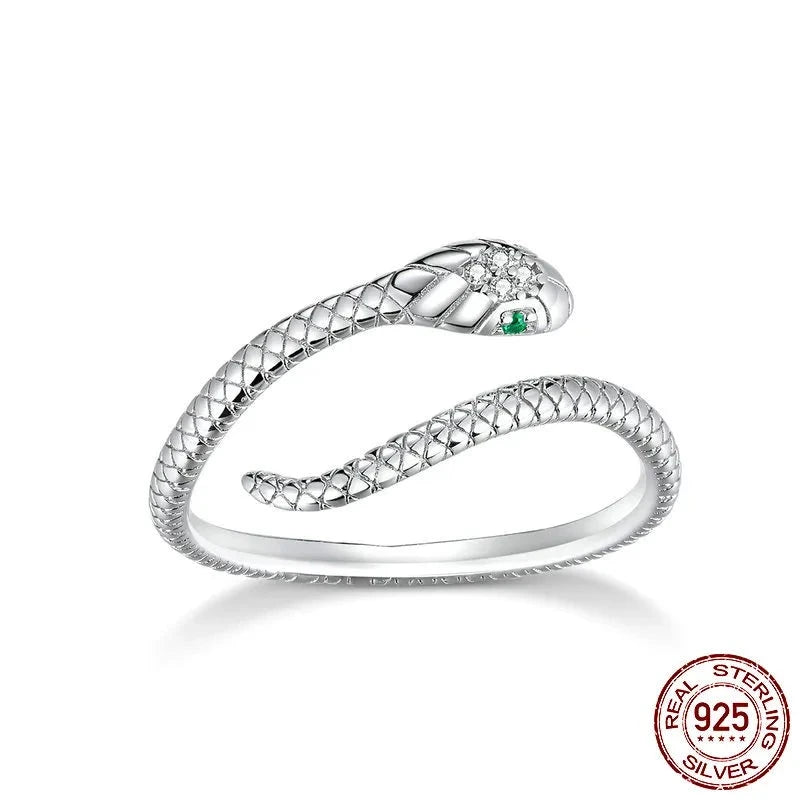 Sterling Silver Platinum Plated Ring