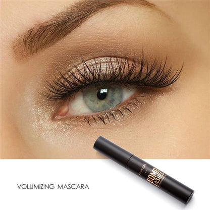 Silk Fiber Waterproof Black Mascara