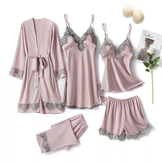 Pink set Rayon 5PCS