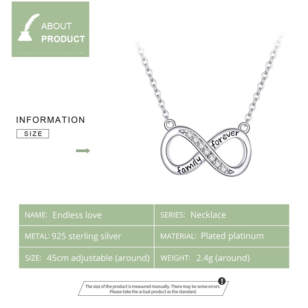 Infinity Love Necklace