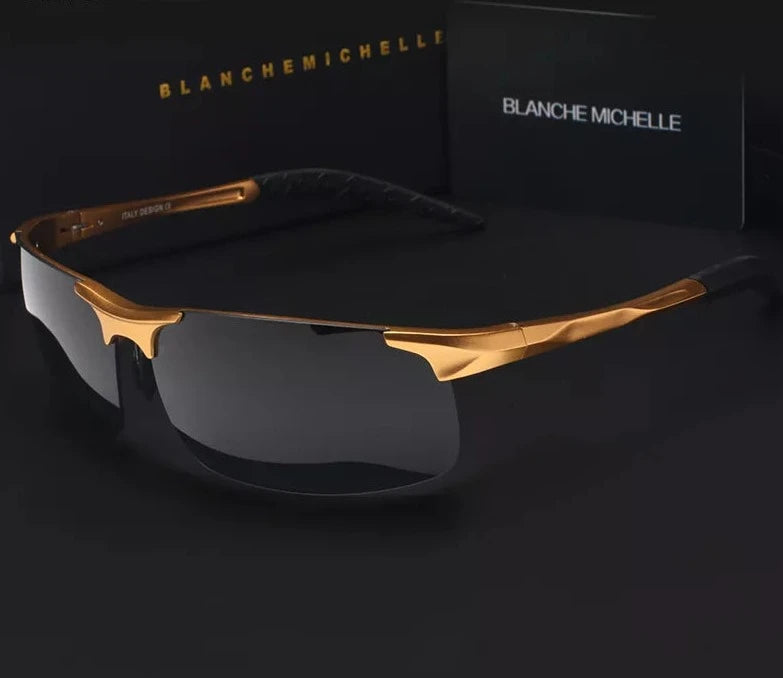 Ultra-Light Aluminum Magnesium Sport Sunglasses