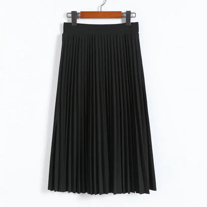 High Waist Pleated