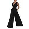 High Waist Sleeveless Jumpsuit