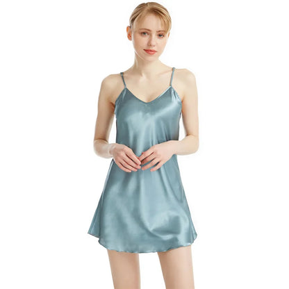 Satin Sleepwear Nightgown