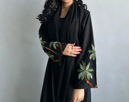 Luxury Black Abaya