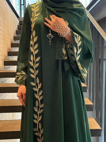 Abaya Embroidery Dress