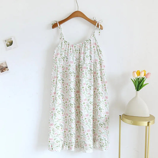 Sleep dress 100% Cotton Crepe