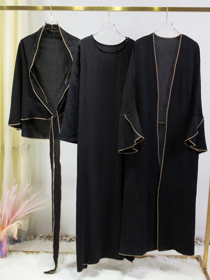 Abayas 3 Piece Set