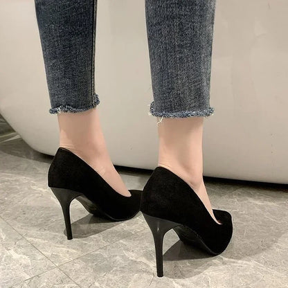 Elegant High Heels Stiletto Black