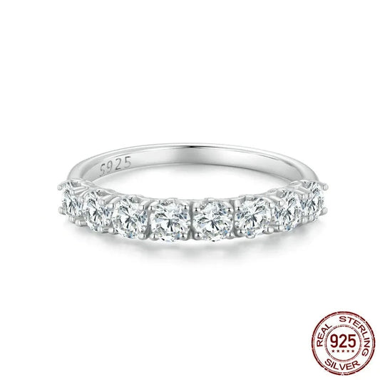 Round Moissanite Ring