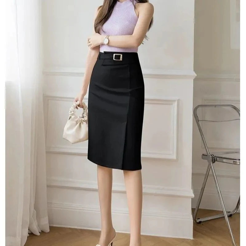 Elegant Suit Business Work Skirt