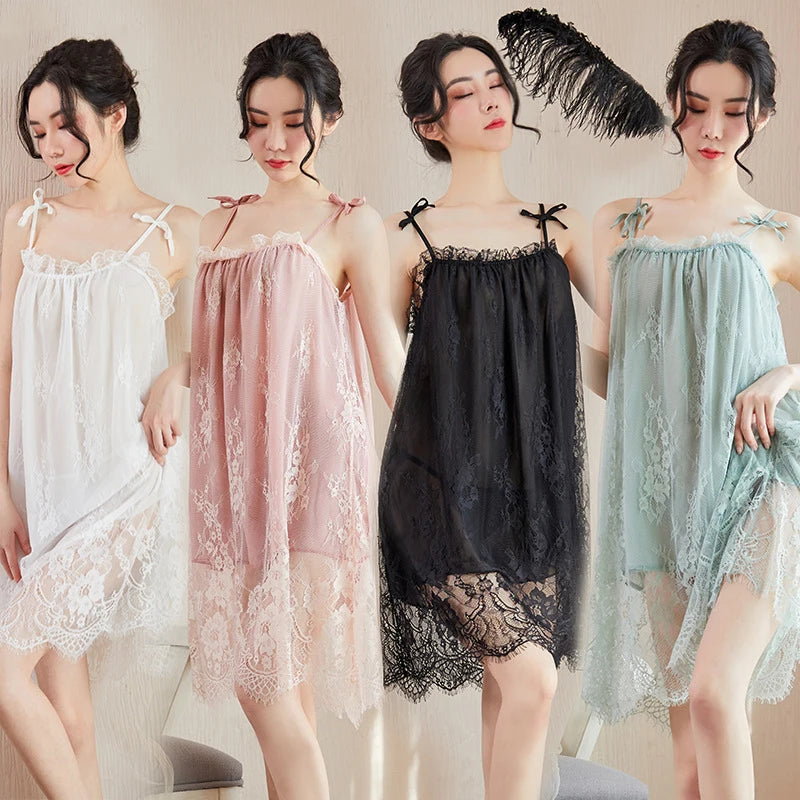 Sling Lace Nightdress NightweaR