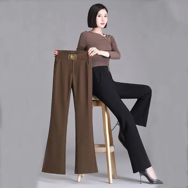 High Waist Casual New Micro Flare Pants