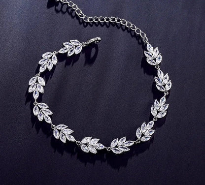 Leaf Chain Bracelets f