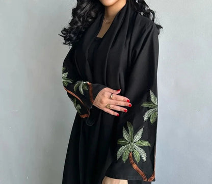 Luxury Black Abaya