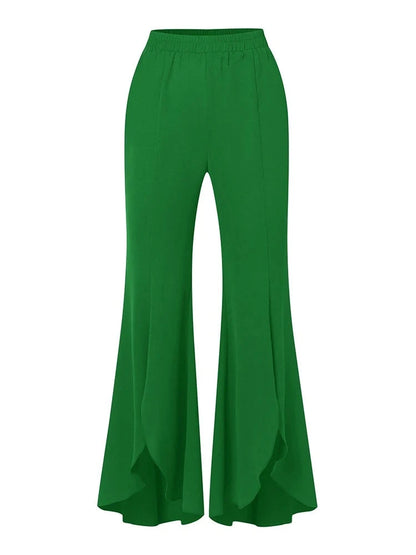 High Waist Flared Pants